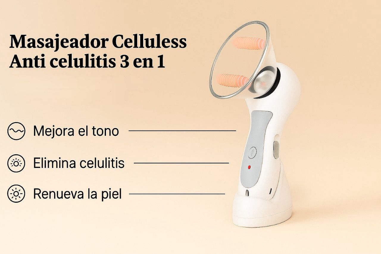 Masajeador Celluless Anti celulitis 3 en 1